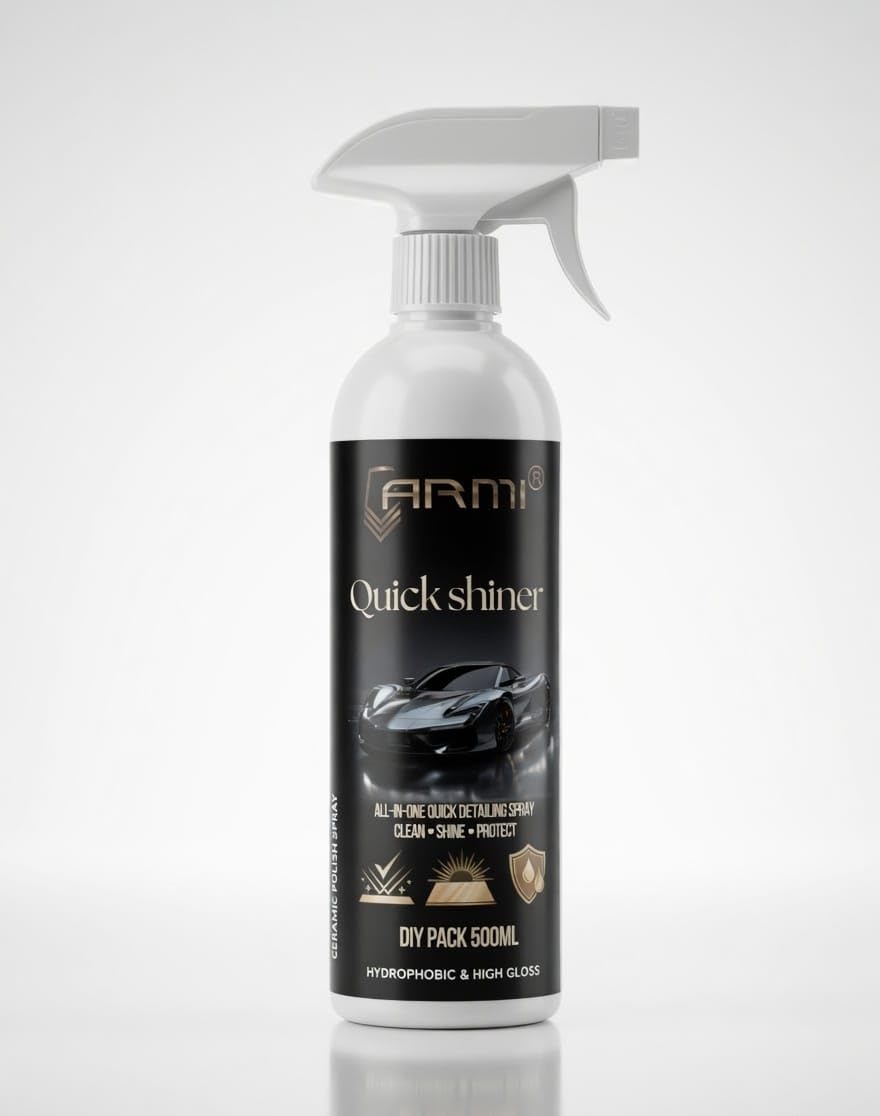 ARMI® QUICK SHINER – Premium Ceramic Nanocoating Spray (500 ml) - Image 3