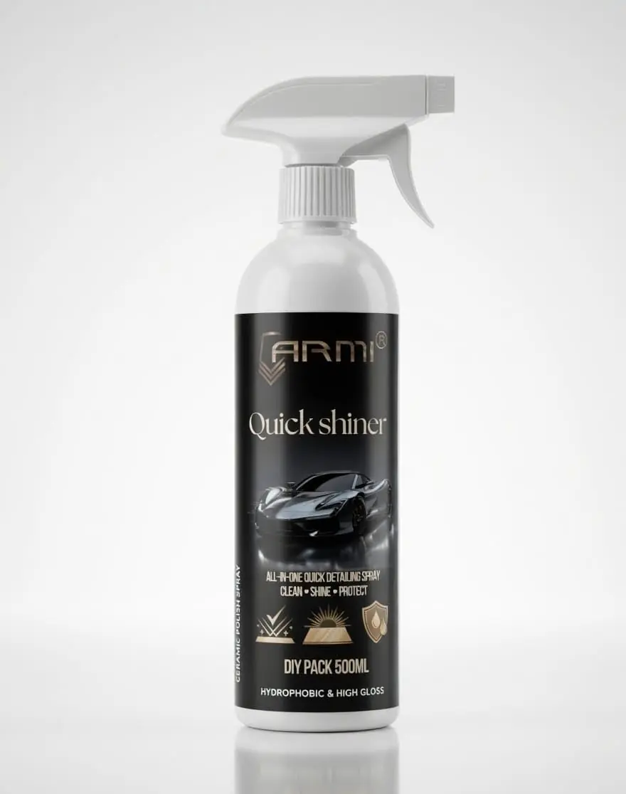 ARMI® QUICK SHINER – Premium Ceramic Nanocoating Spray (500 ml) - Image 3