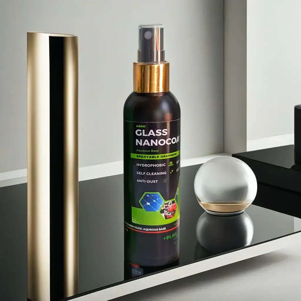 Hydrophobic Glass Nanocoat Nano Coating Spray for Glossy Glass & Rain Protection 100ML Arminano