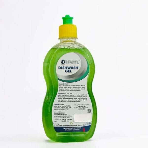 Dish Wash Gel | Non-Toxic & Eco-Friendly Cleaning Solution | arminano - Image 3