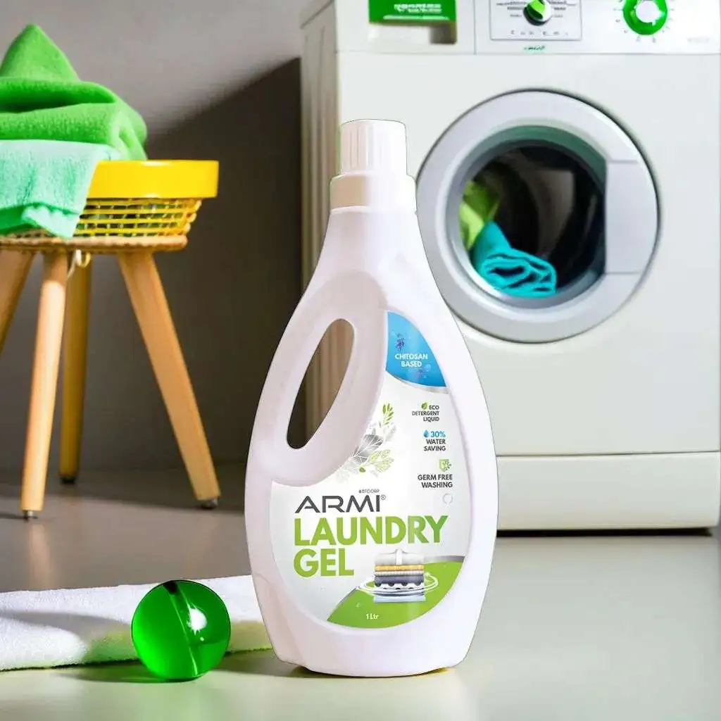 ARMI® Eco Laundry Gel – Water saver | Low Foaming | Eco-Friendly Detergent| 1L - Image 2