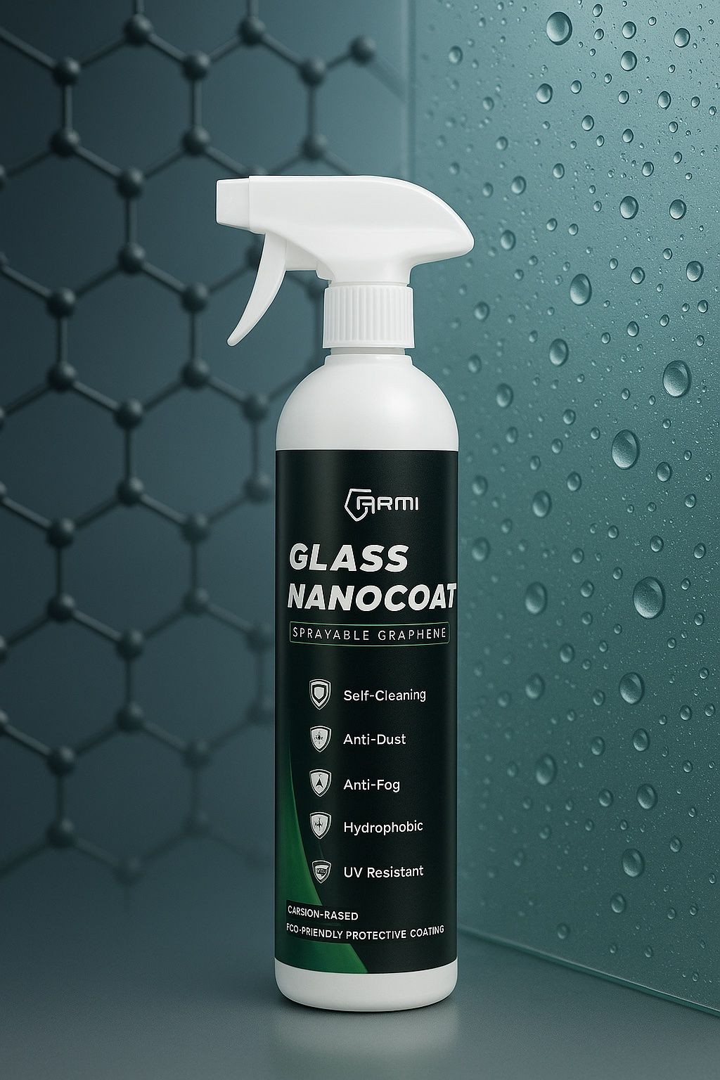 Hydrophobic Glass Nanocoat-500ML Spray - Image 5