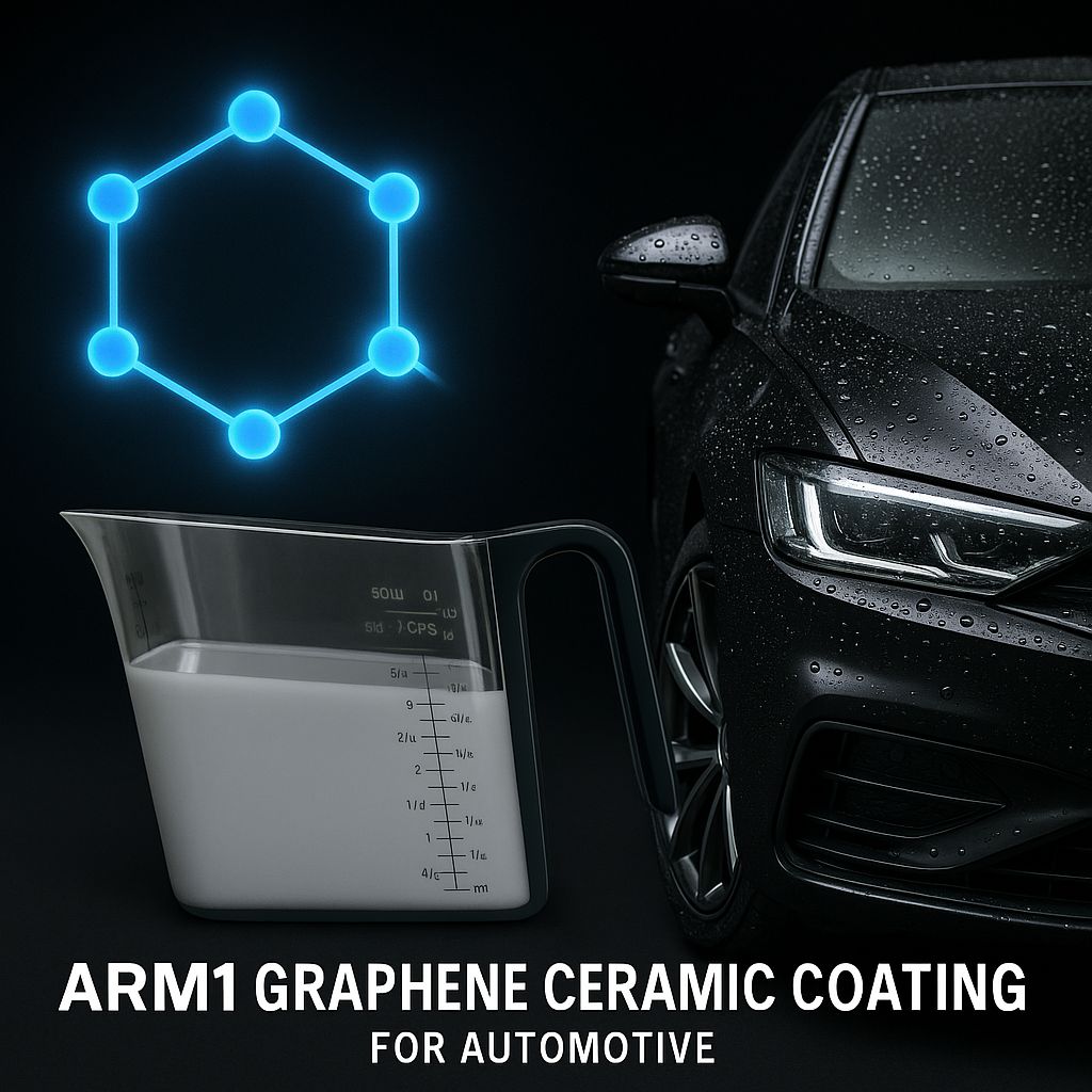 ARMI® Graphene Ceramic Nano Coating – 50 ml (DIY Kit) 10H Hardness | Extreme Gloss | Hydrophobic Finish | UV + Scratch Protection | For Painted Surfaces Only - Image 8