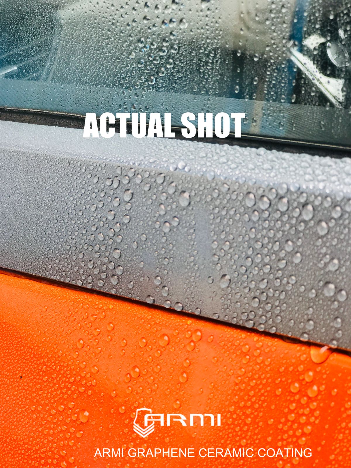 ARMI® Graphene Ceramic Nano Coating – 50 ml (DIY Kit) 10H Hardness | Extreme Gloss | Hydrophobic Finish | UV + Scratch Protection | For Painted Surfaces Only - Image 3