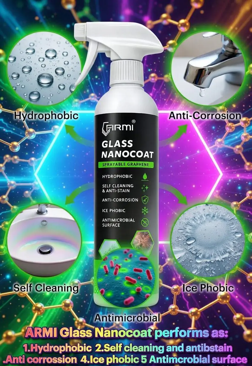Hydrophobic Glass Nanocoat-500ML Spray - Image 6