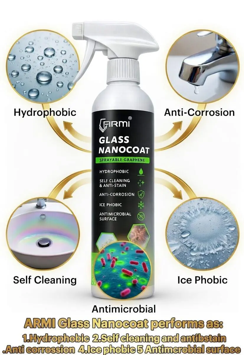 Hydrophobic Glass Nanocoat-500ML Spray - Image 4