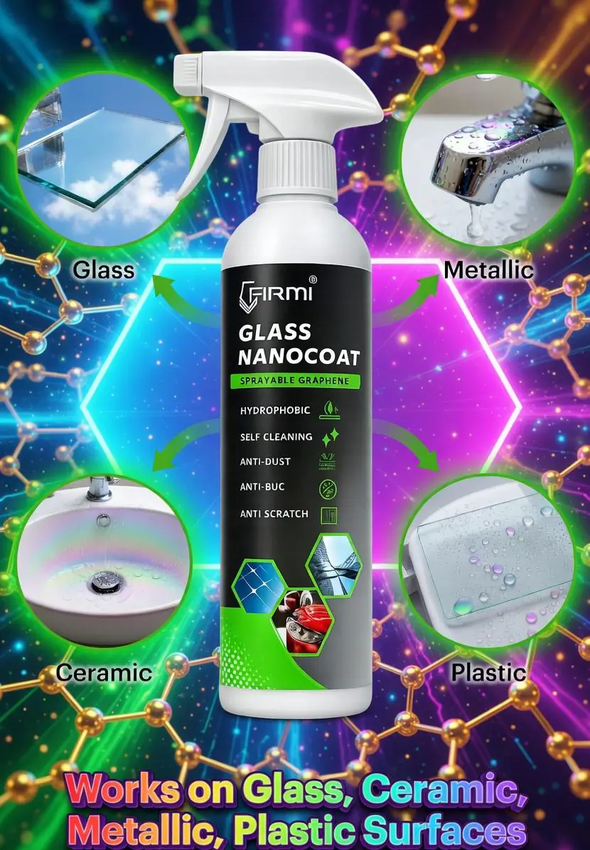 Hydrophobic Glass Nanocoat-500ML Spray - Image 2