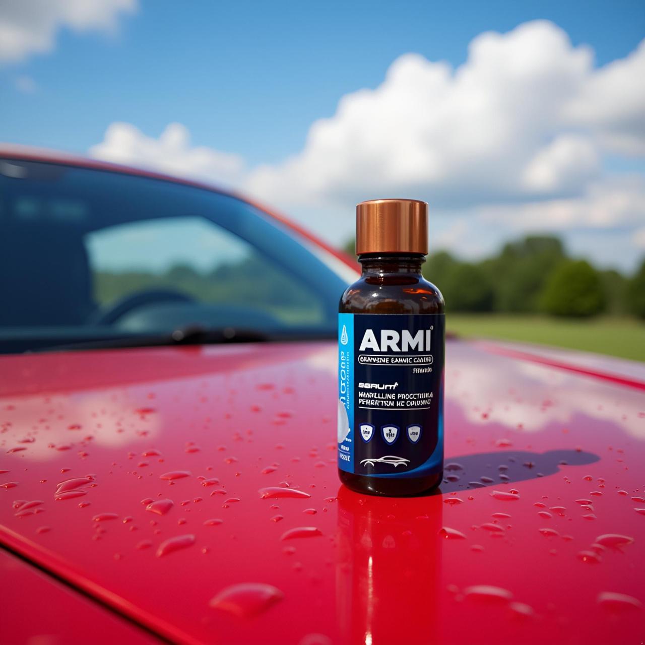 ARMI® Graphene Ceramic Nano Coating – 30 ml (DIY Kit) 10H Hardness | Extreme Gloss | Hydrophobic Finish | UV + Scratch Guard | Easy DIY - Image 4