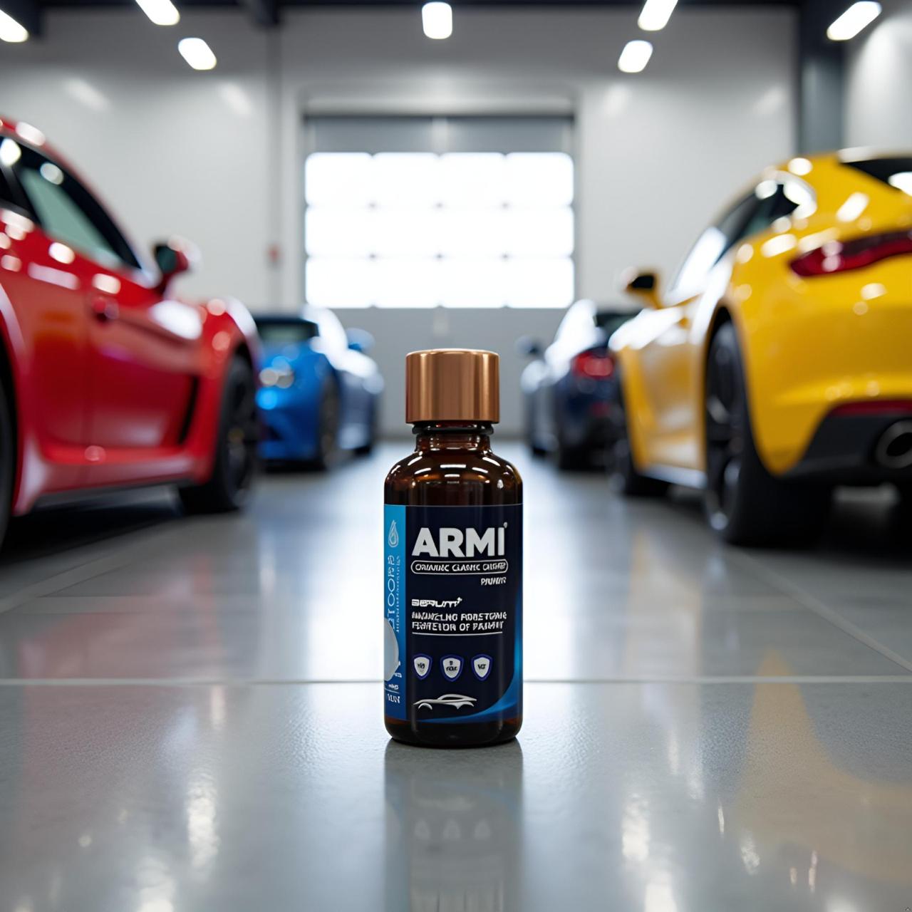 ARMI® Graphene Ceramic Nano Coating – 30 ml (DIY Kit) 10H Hardness | Extreme Gloss | Hydrophobic Finish | UV + Scratch Guard | Easy DIY - Image 2