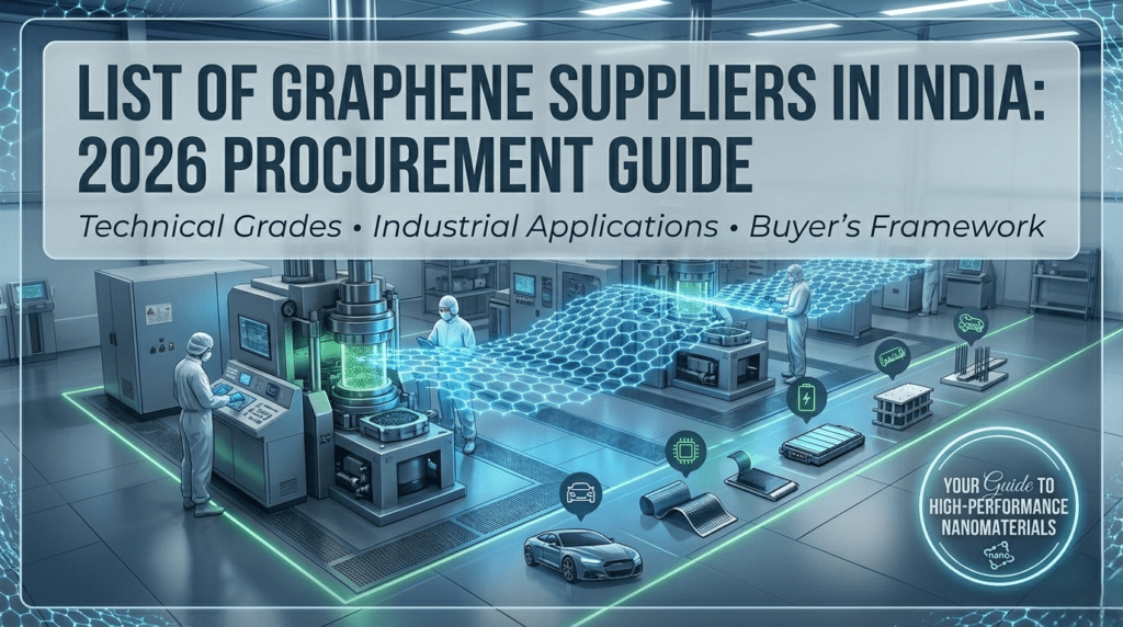 Industrial manufacturing facility showing high-tech graphene production and applications for industrial procurement in 2026.