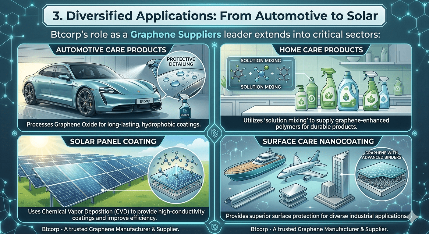 Btcorp Graphene Applications