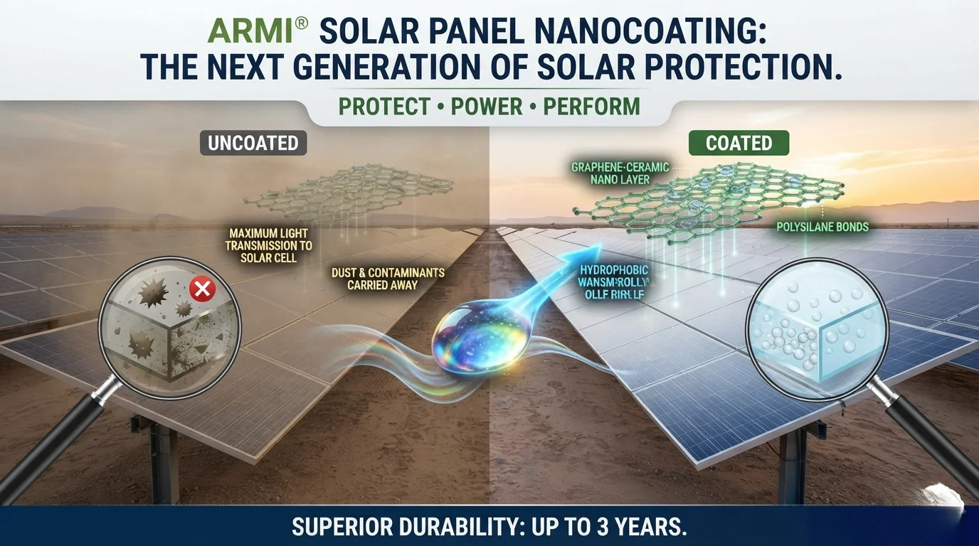 ARMI Solar Panel Nanocoating