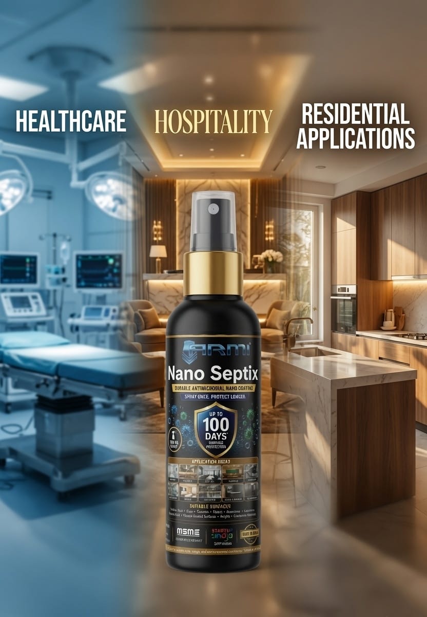 ARMI®️ Nano Septix – Graphene-Enhanced Durable Antimicrobial Nano Coating Spray (100ml)