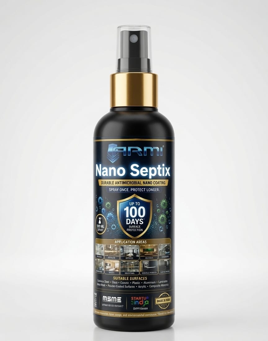 ARMI®️ Nano Septix – Graphene-Enhanced Durable Antimicrobial Nano Coating Spray (100ml) - Image 3