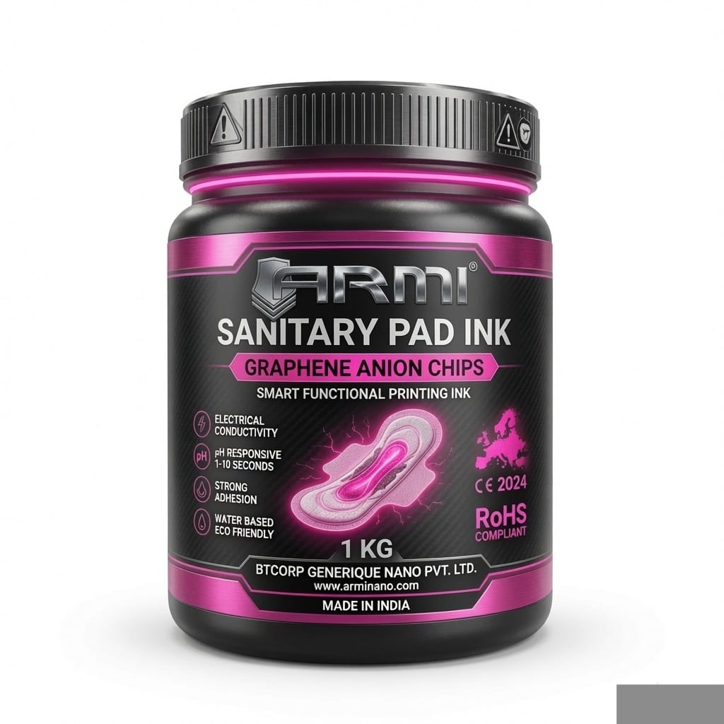 ARMI® Graphene Anion Chips for Sanitary Pad Ink | Premium Quality - Image 14