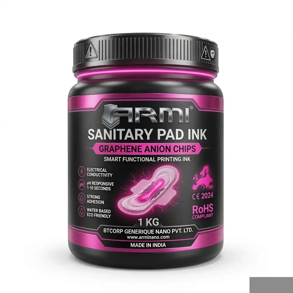 ARMI® Graphene Anion Chips for Sanitary Pad Ink | Premium Quality - Image 14