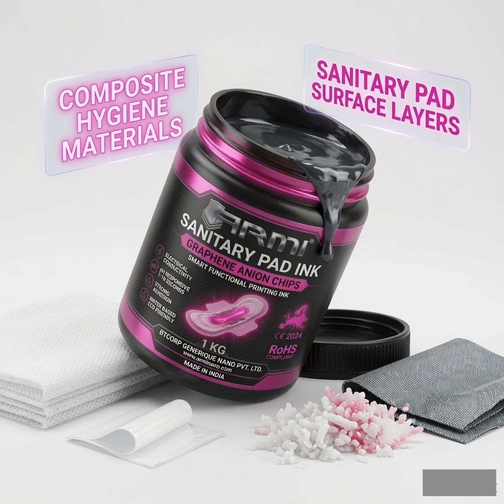 ARMI® Graphene Anion Chips for Sanitary Pad Ink | Premium Quality - Image 10