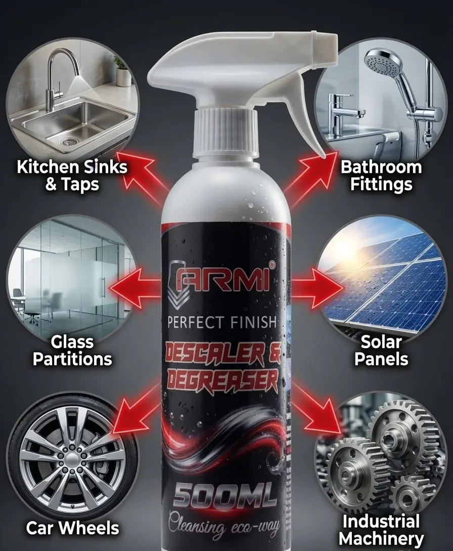 ARMI® Descaler & Degreaser Spray PERFECT FINISH – 500ml - Image 3