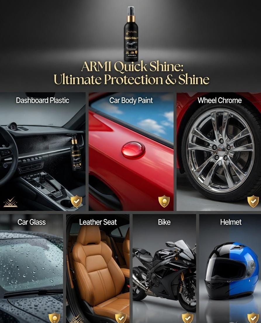 ARMI® QUICK SHINER – Premium Ceramic Nanocoating Spray (100 ml) - Image 10