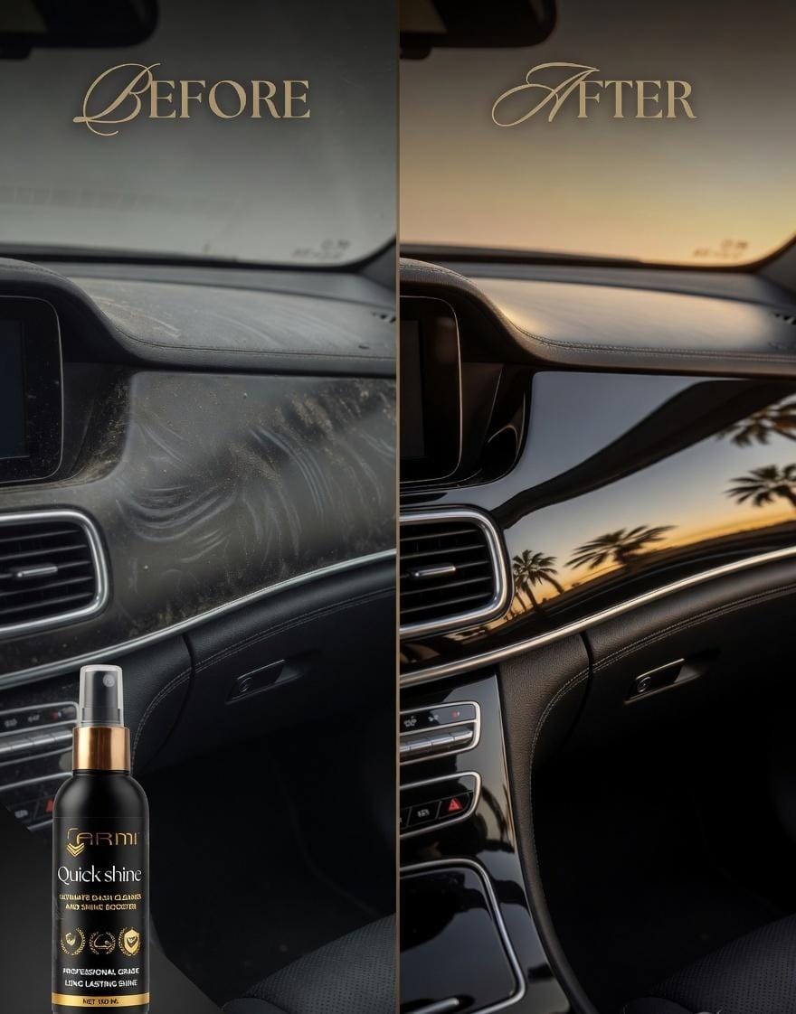 ARMI® QUICK SHINER – Premium Ceramic Nanocoating Spray (100 ml) - Image 5