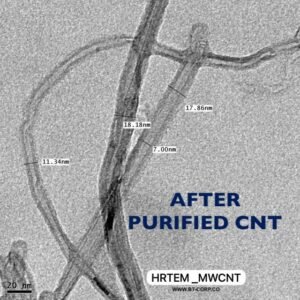 HRTEM Analysis Purified CNT