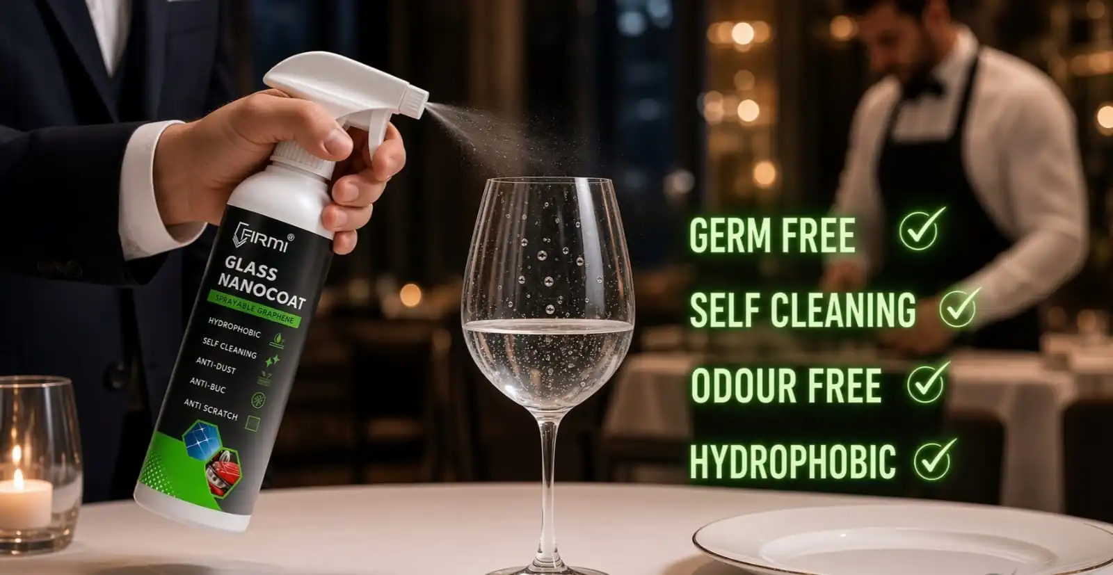 ARMI Nano Glass Coating Hospitality & Commercial Surfaces