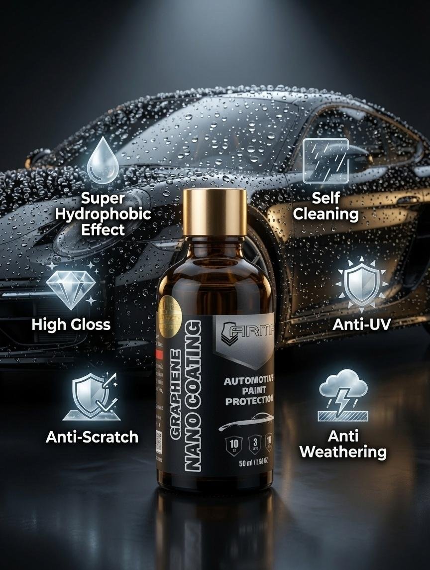 ARMI Graphene Ceramic Coating Bottle and Box Kit