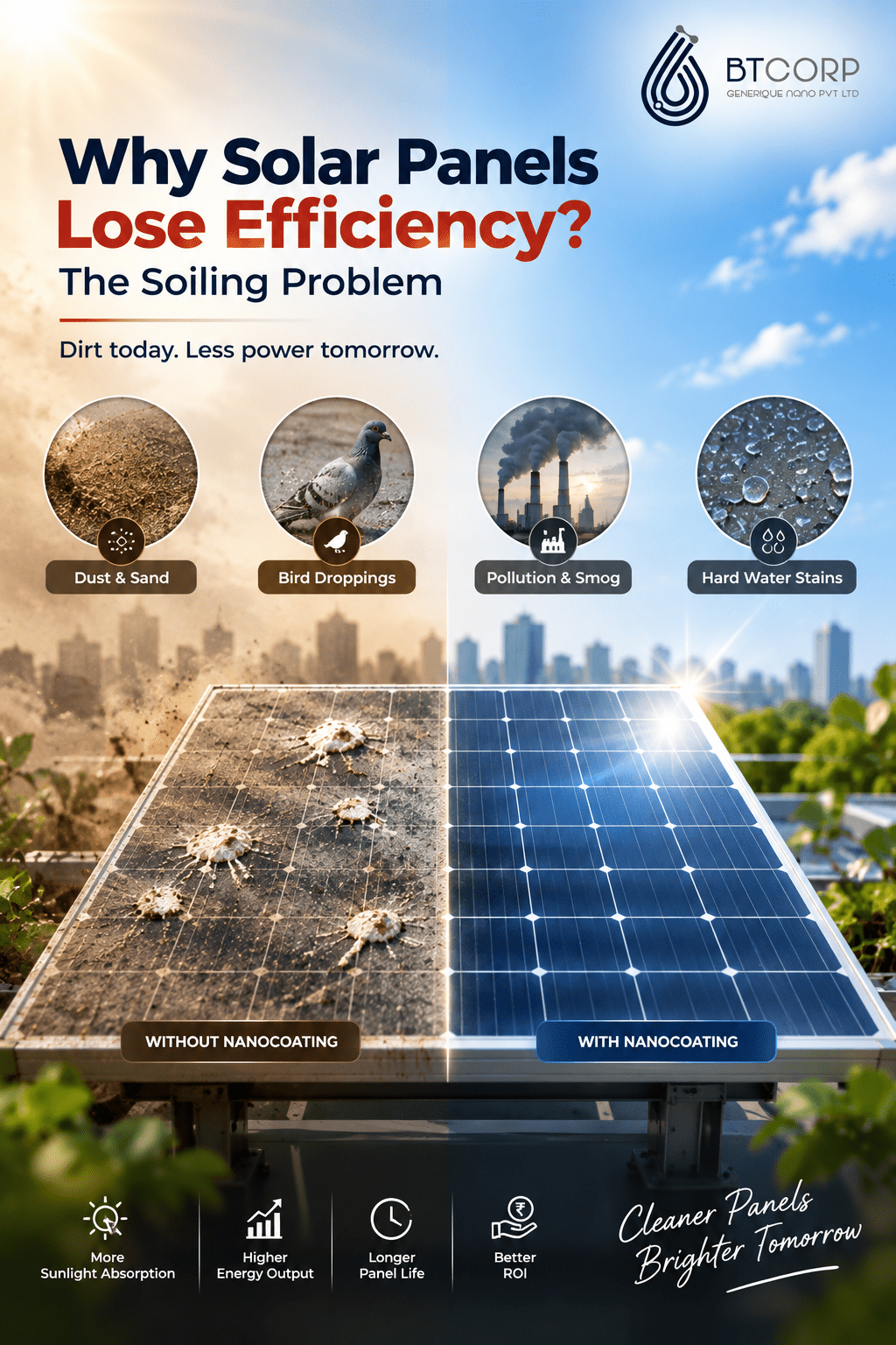 Why Solar Panels Lose Efficiency and Soiling Impact Analysis
